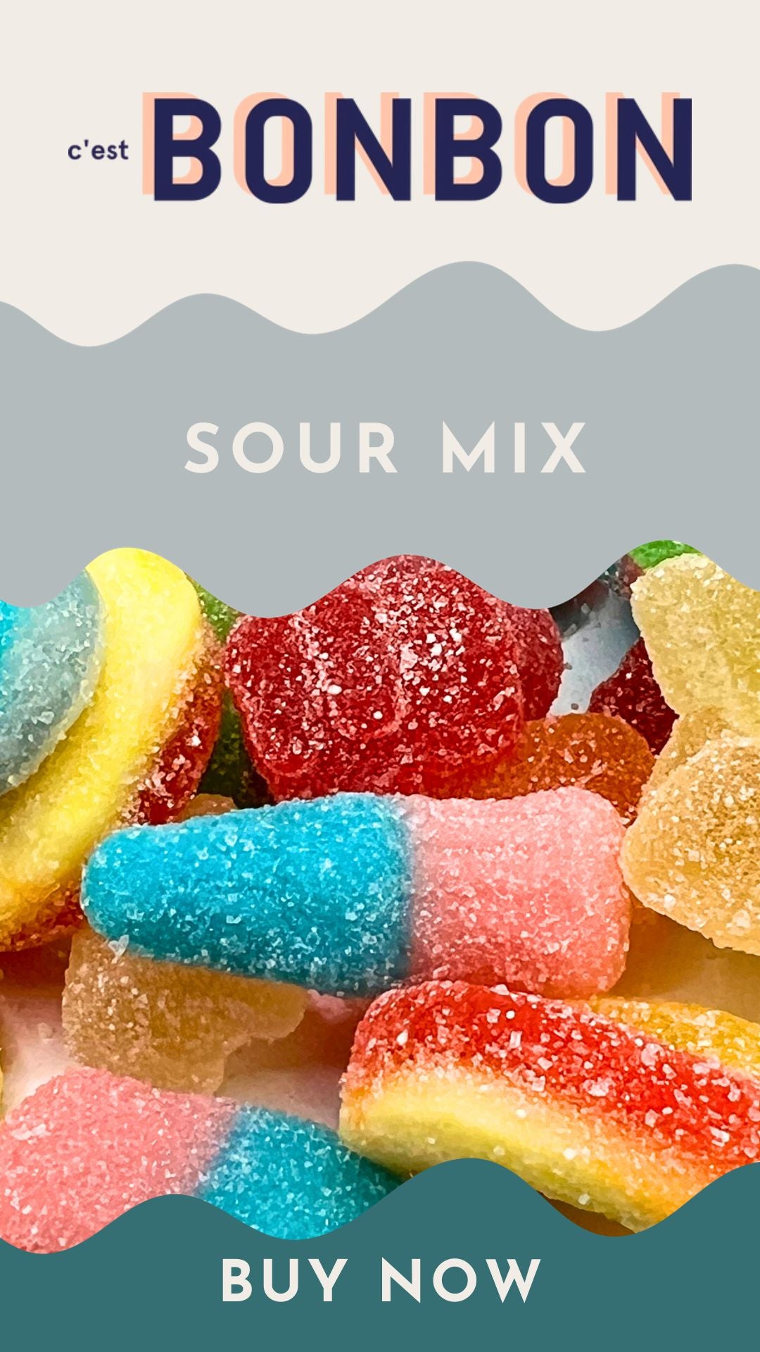 La boîte à bonbons La boîte à bonbons - Cocktail Mix Gummies