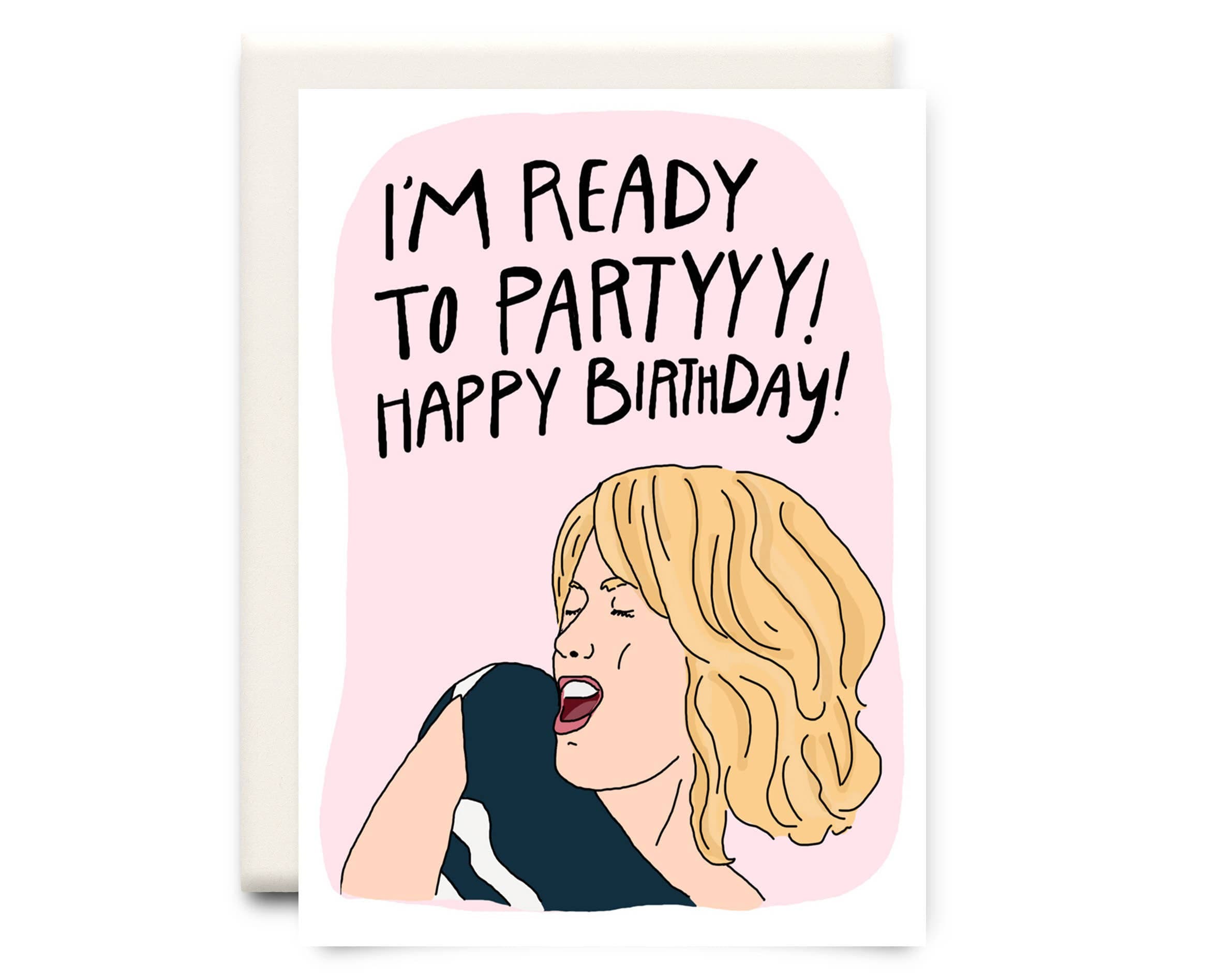 Bouncy Cat | Greeting Card